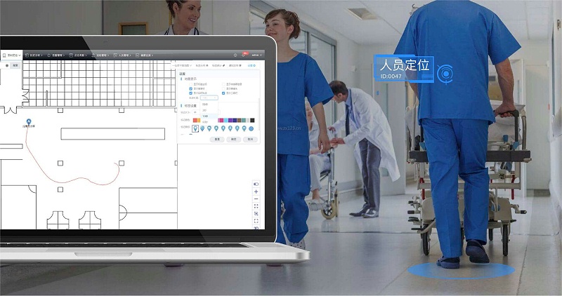 在養老院中，uwb無線高精度定位系統解決智能管理看護難題