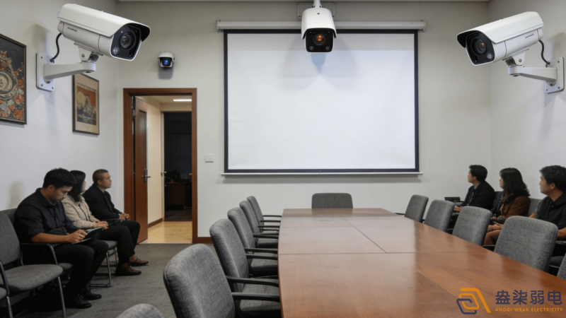小型會(huì)議室監(jiān)控?cái)z像頭如何布置？