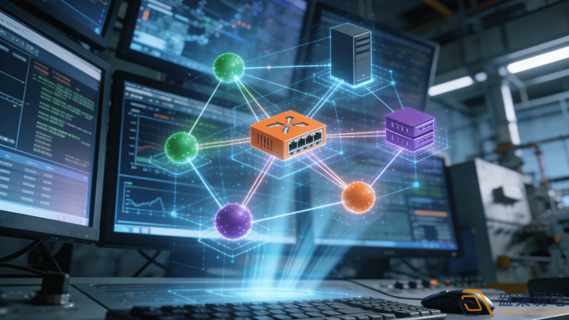 工廠200-500個網絡點位組網建議