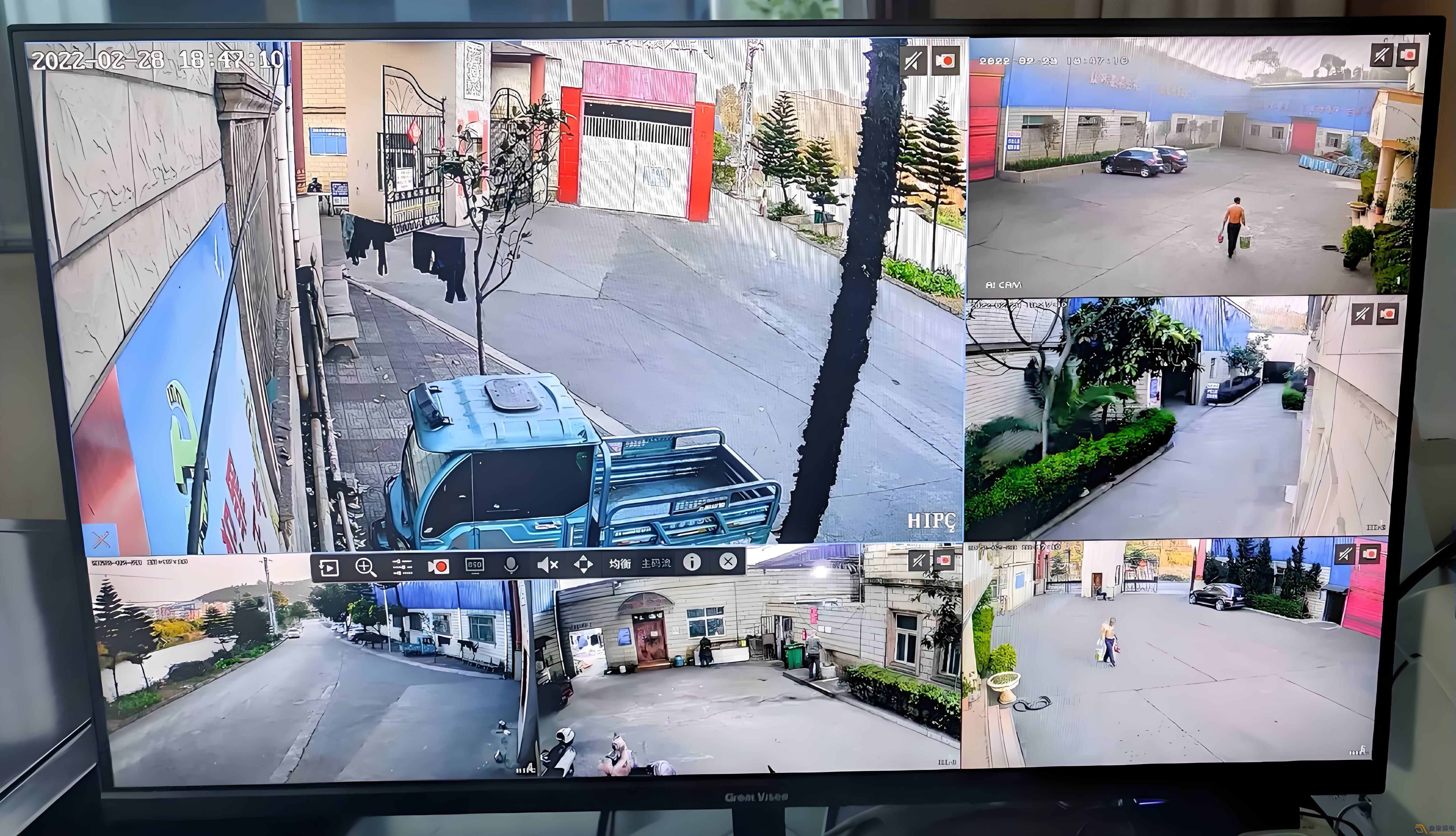 材料廠大門(mén)監(jiān)控安裝基本要求？